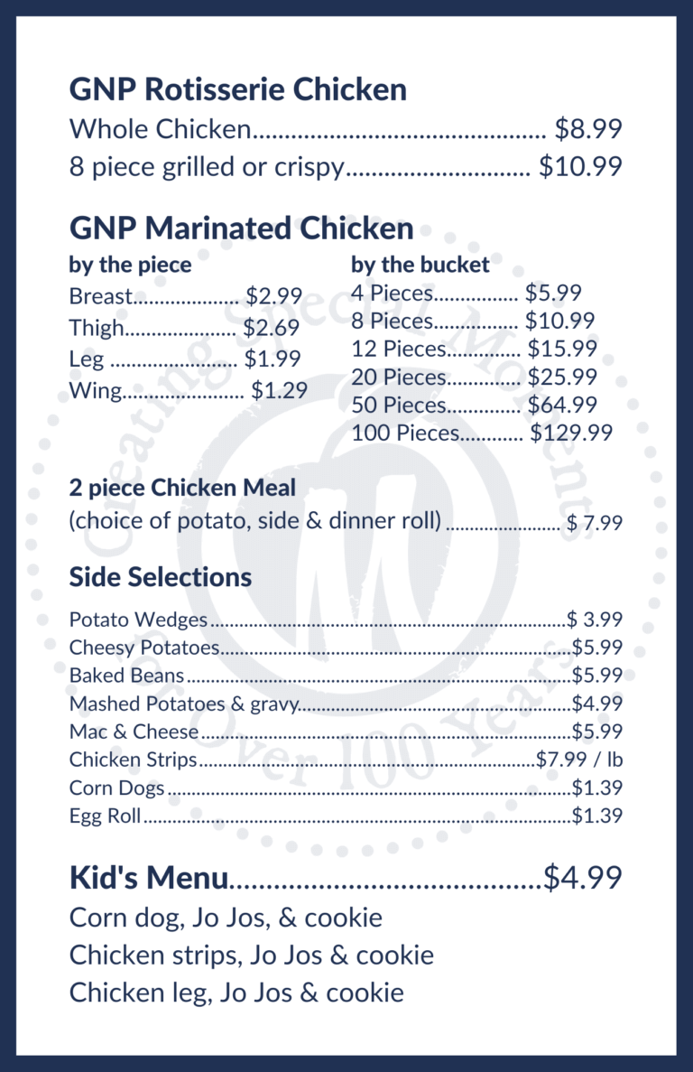 Lonsdale Deli Menu Mackenthuns