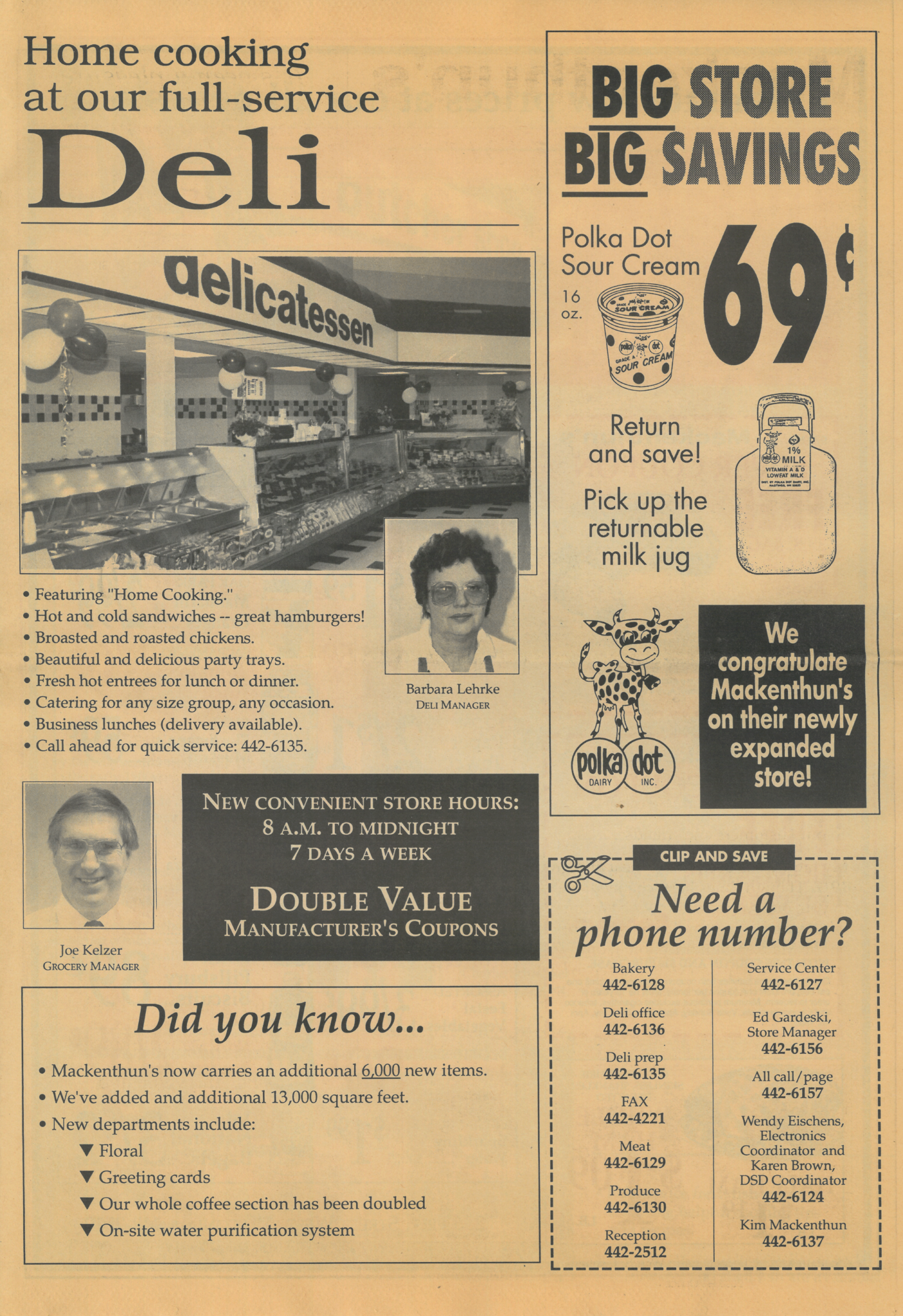 1993 Mackenthun's Grand Opening Page 3