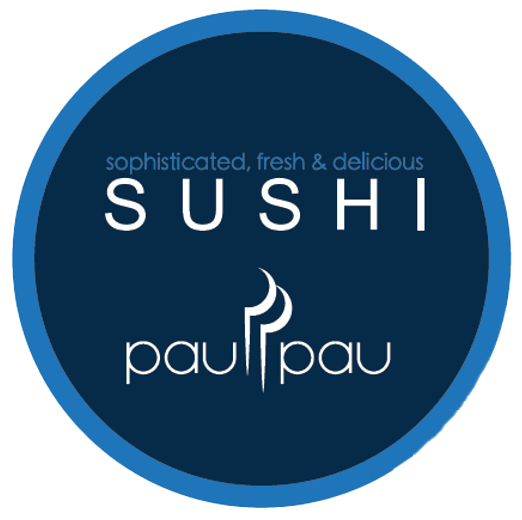 pau pau sushi logo