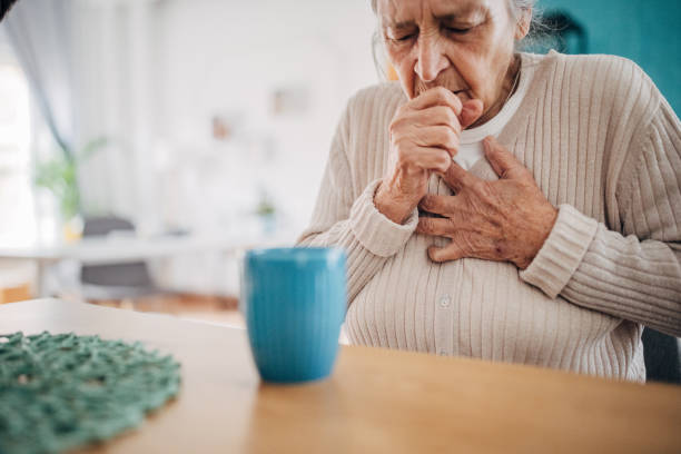 A woman experiencing signs of a stroke. Image source: South_agency | Getty Images