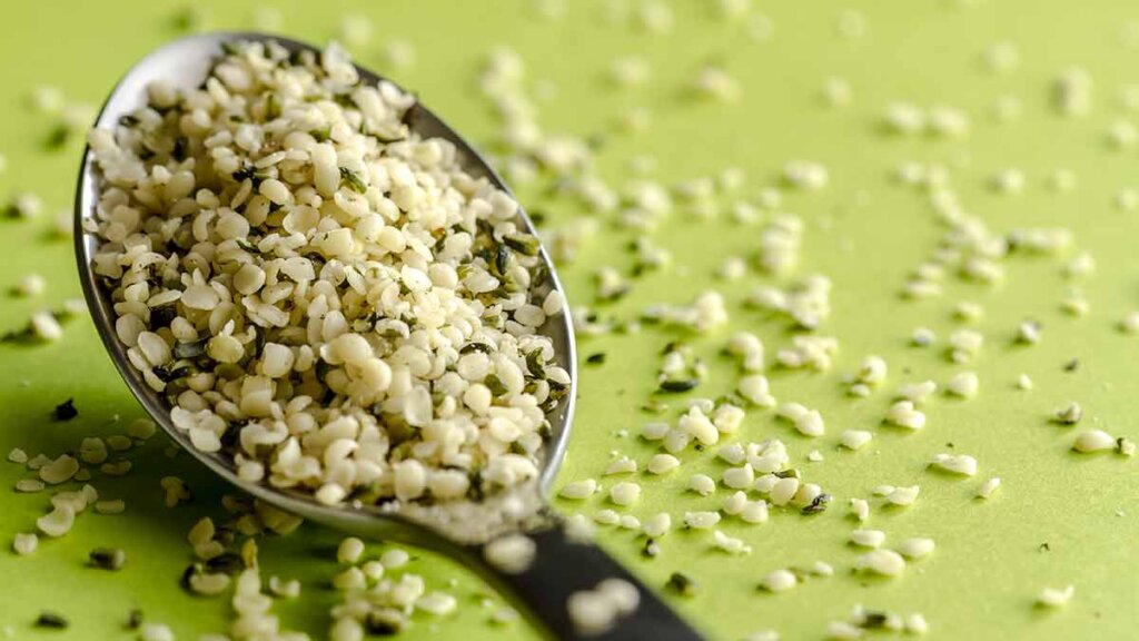 Spoonful of Hemp Hearts Image source Canadian Food Focus